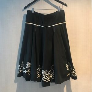 Embroidered Skirt 100% Cotton